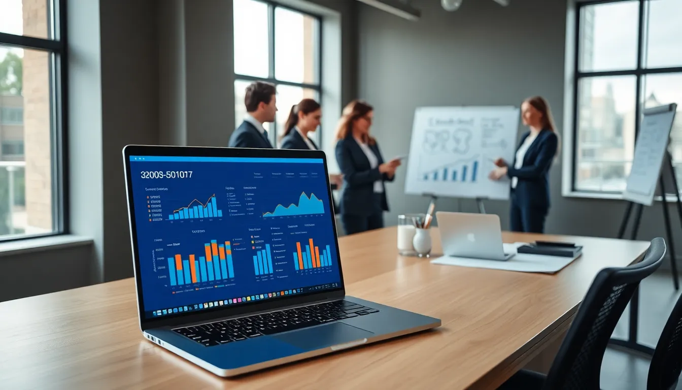 diverse professionals collaborating in a modern office on identifier 3200350187